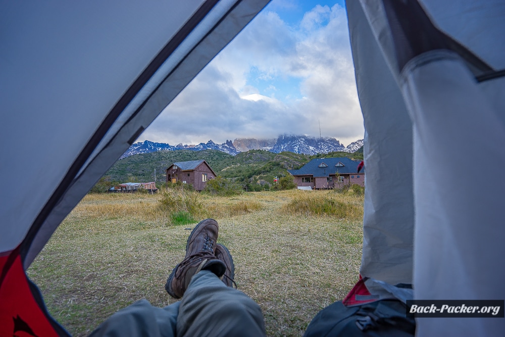 Camp Dickson Torres del Paine